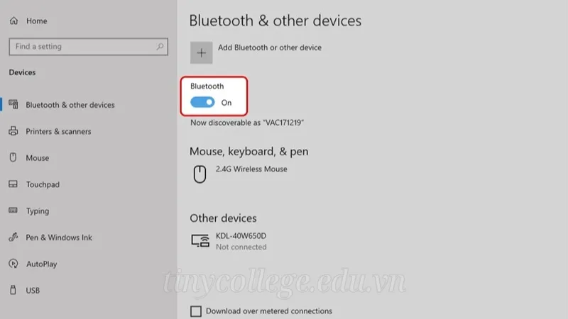 Cách bật Bluetooth trên pc để kết nối thiết bị ngoại vi 6