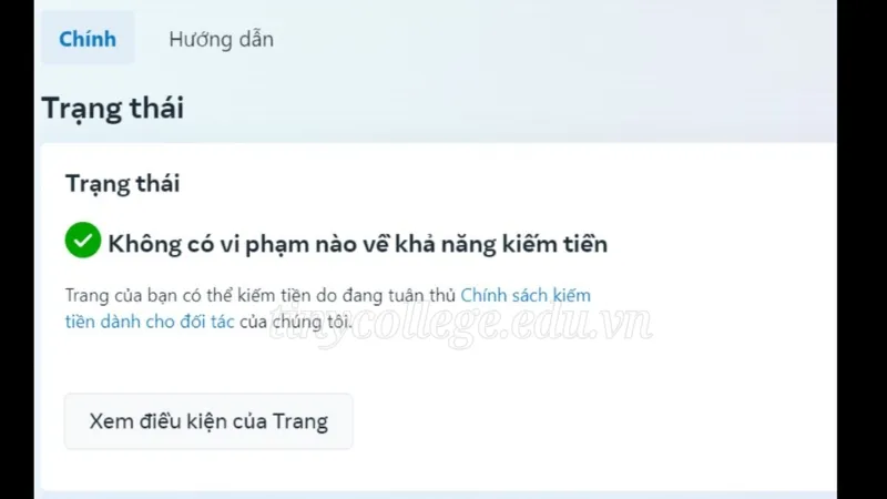 Hướng dẫn cách bật kiếm tiền trên facebook chi tiết nhất 5