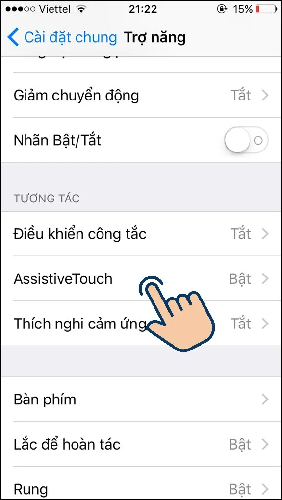 Cách bật nút home ảo - Tính năng hữu ích cho người dùng 5