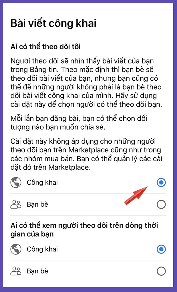 Hướng dẫn chi tiết cách bật theo dõi trên Facebook 6