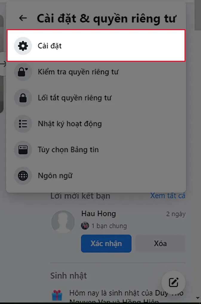 Hướng dẫn chi tiết cách bật theo dõi trên Facebook 8