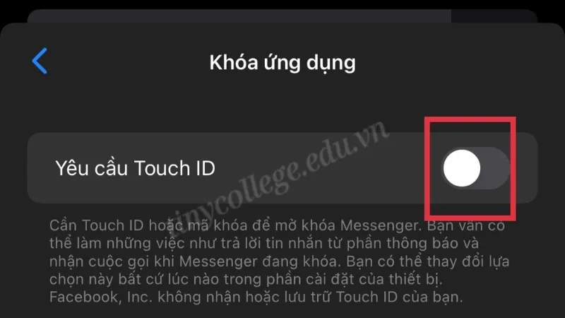 Hướng dẫn cách cài mật khẩu Messenger để bảo mật thông tin 20