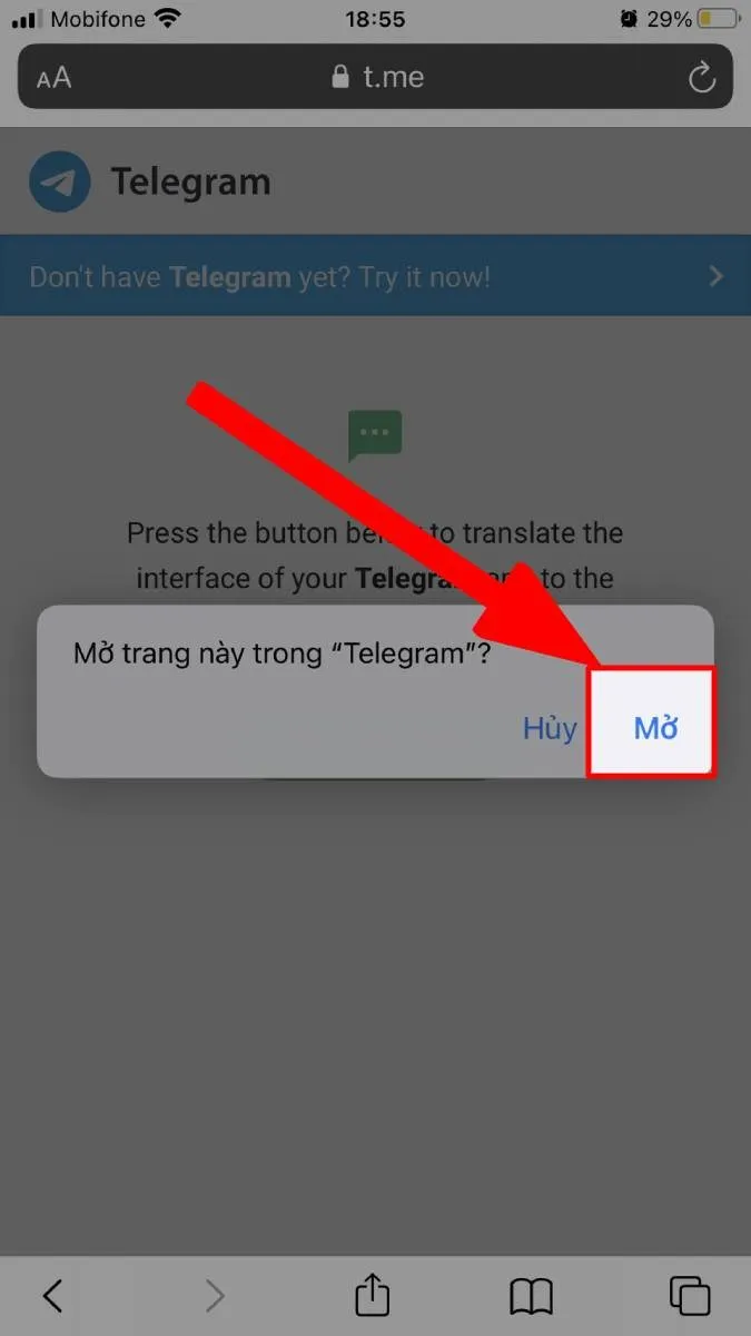 Hướng dẫn chi tiết cách cài tiếng việt cho Telegram 10