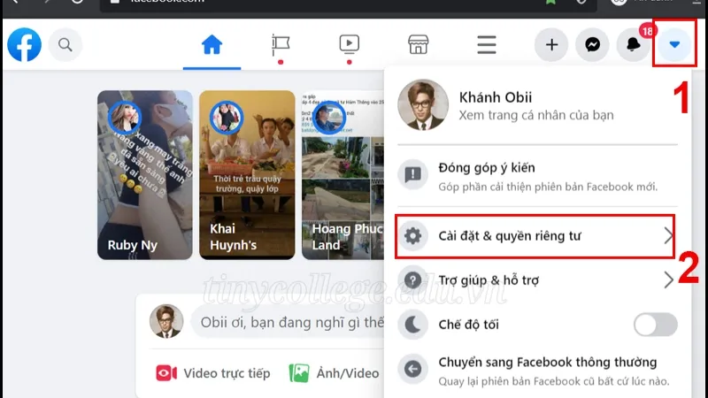 Cách xóa tài khoản Facebook trên điện thoại và máy tính 4