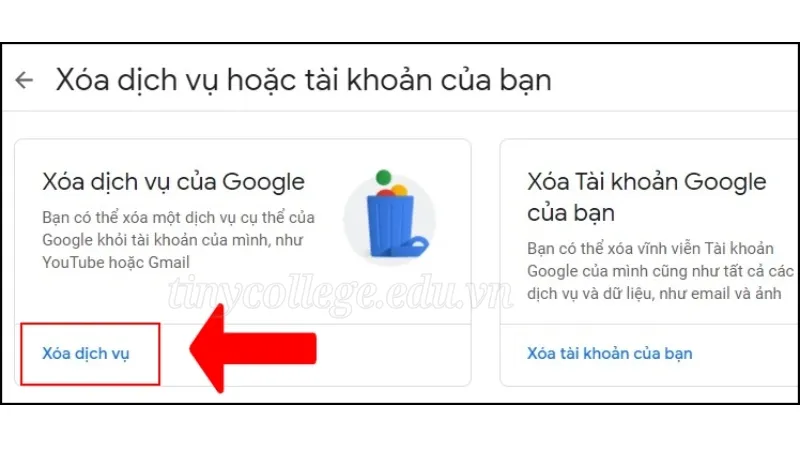 Cách xóa tài khoản Gmail - Lưu ý trước khi thực hiện 4