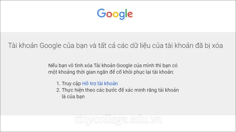 Cách xóa tài khoản google để bảo vệ dữ liệu cá nhân 8