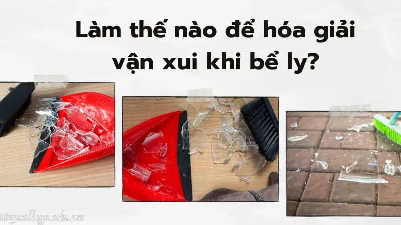 làm bể ly có điềm gì 5