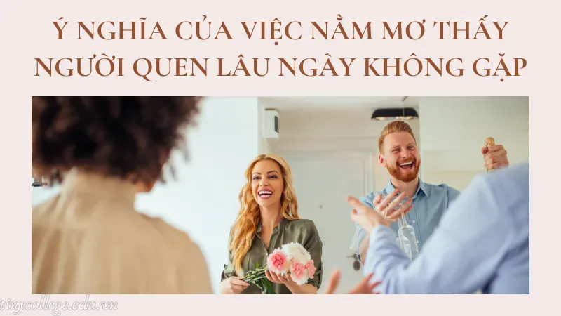 nằm mơ thấy người quen lâu ngày không gặp 2