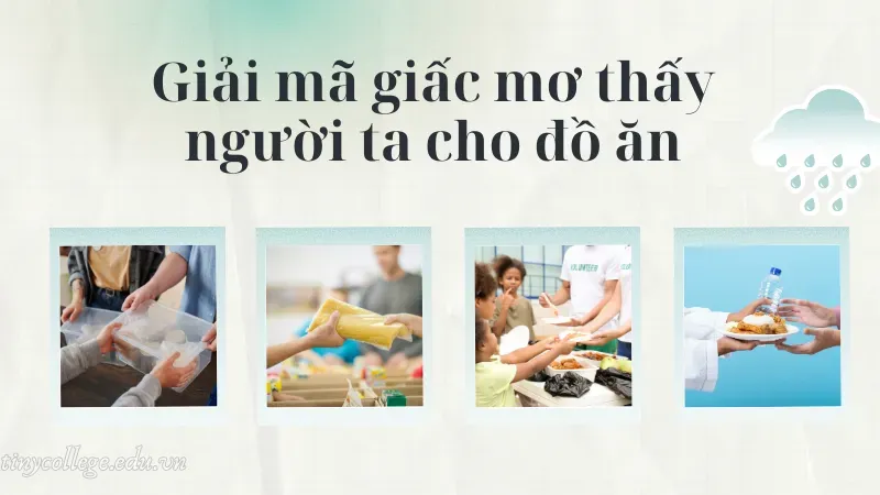 nằm mơ thấy người ta cho đồ ăn 4