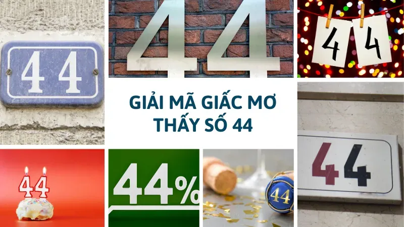 nằm mơ thấy số 44 đánh con gì 4