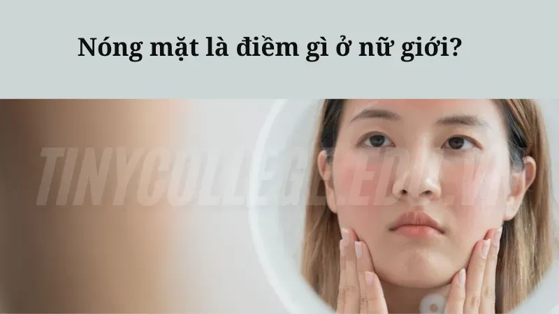 nóng mặt là điềm gì 5