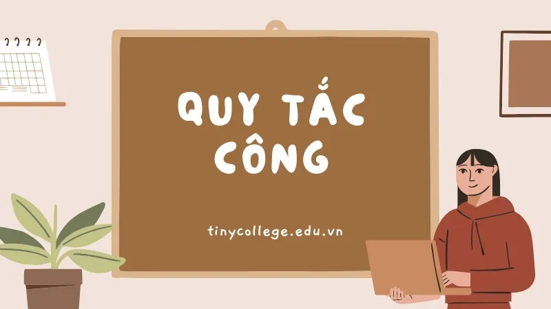 quy tắc cộng