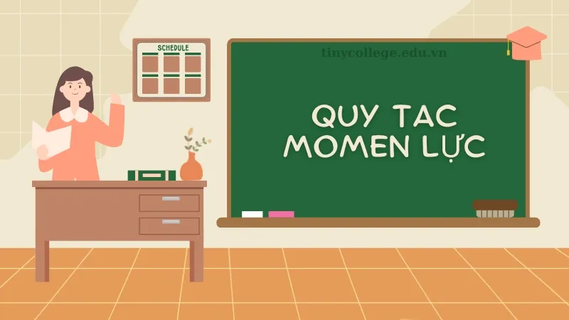 Quy tắc momen lực: Khái niệm, công thức và ứng dụng thực tế