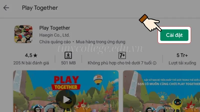 Hướng dẫn tải Play Together nhanh chóng trên mọi thiết bị 5