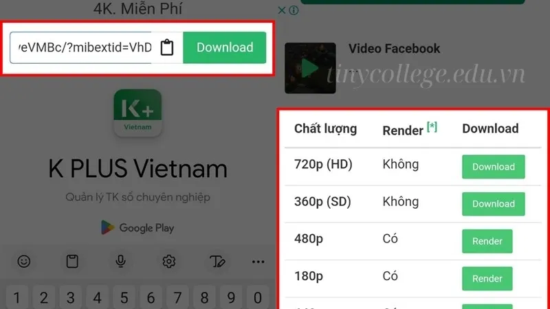 Tải video Facebook chất lượng cao với các bước đơn giản 3