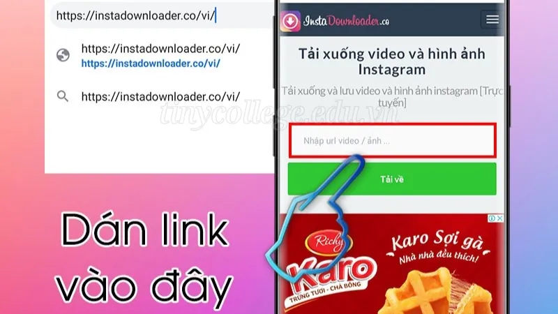 Hướng dẫn các bước tải video instagram không cần phần mềm 5