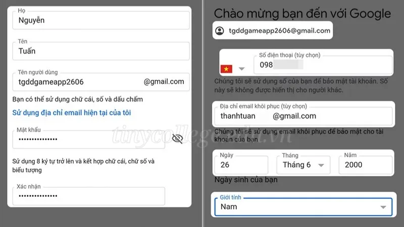 Cách tạo tài khoản email an toàn - Lưu ý bạn cần biết 3