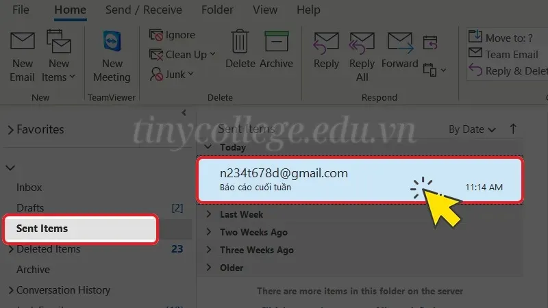 Cách thu hồi Email đã gửi - Mẹo hữu ích cho người dùng 3