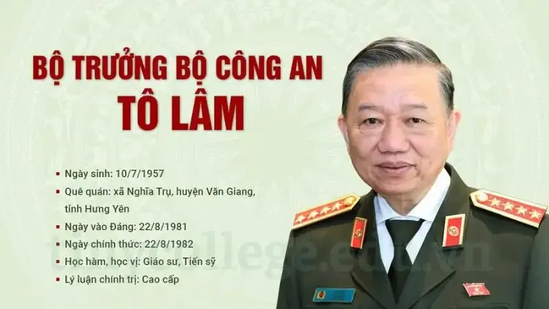 Tiểu sử Tô Lâm  8