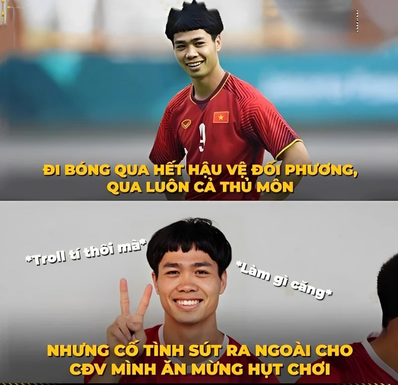 Meme Ronaldo drink ghi lại khoảnh khắc Ronaldo uống nước sau khi ghi bàn.