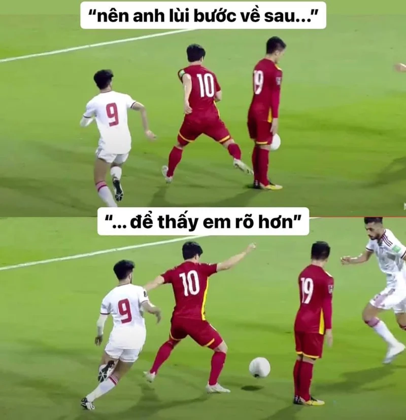 Meme Ronaldo Smile ghi lại những nụ cười đáng yêu của Ronaldo trên sân cỏ.