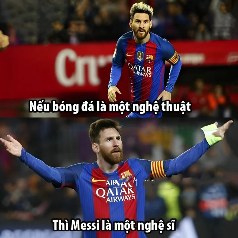 Meme Messi mang đến những khoảnh khắc vui nhộn từ siêu sao bóng đá này.