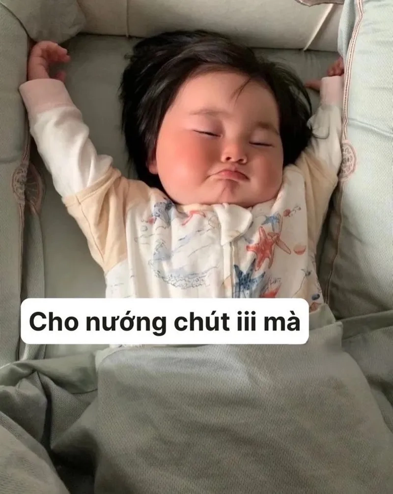 Ảnh meme em bé Hàn Quốc luôn gây ấn tượng mạnh mẽ nhờ vào sự dễ thương và nét đặc trưng của văn hóa xứ kim chi.