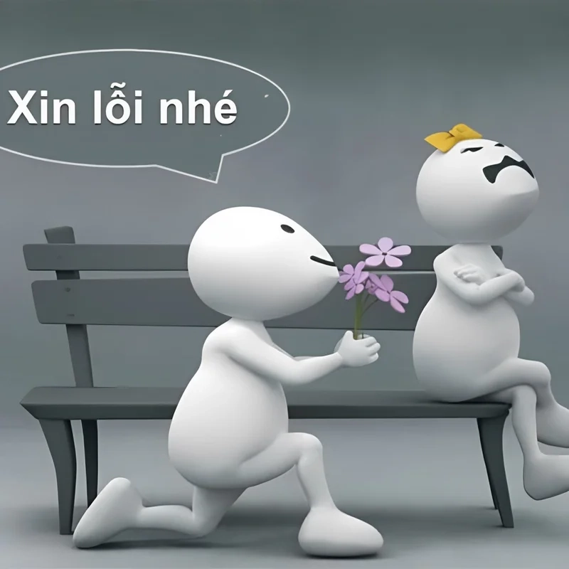 Bựa cute meme mèo xin lỗi, vừa hài hước lại đáng yêu, xem ngay!