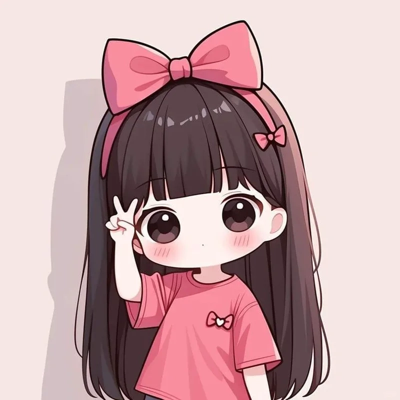 Ảnh chibi nam nữ được vẽ với phong cách tinh tế và tràn đầy cảm xúc.