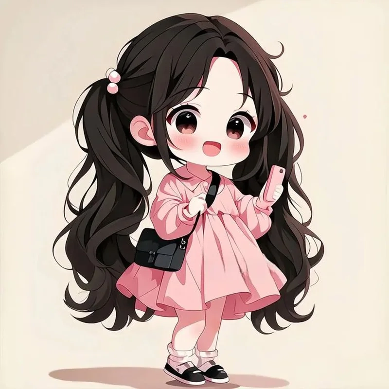 Ảnh chibi cute nam nữ là lựa chọn tuyệt vời để thể hiện tình bạn hoặc tình yêu.