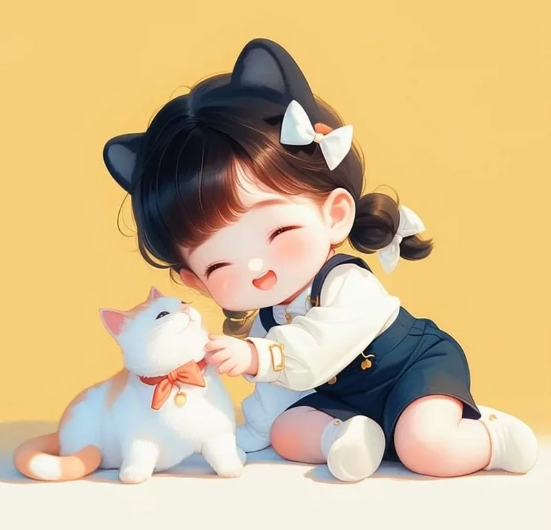 Ảnh chibi nữ dễ thương là lựa chọn tuyệt vời để thể hiện nét đáng yêu của bạn.