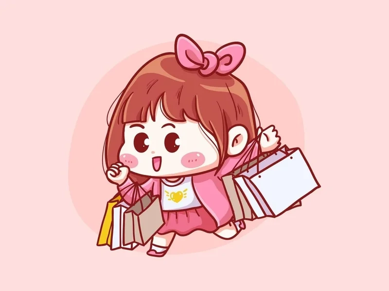 Hình chibi nữ ngầu là sự kết hợp giữa ngầu và đáng yêu đầy độc đáo.