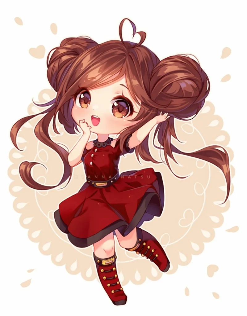 Anime nữ cute chibi là sự kết hợp hoàn hảo giữa đáng yêu và phong cách hiện đại.