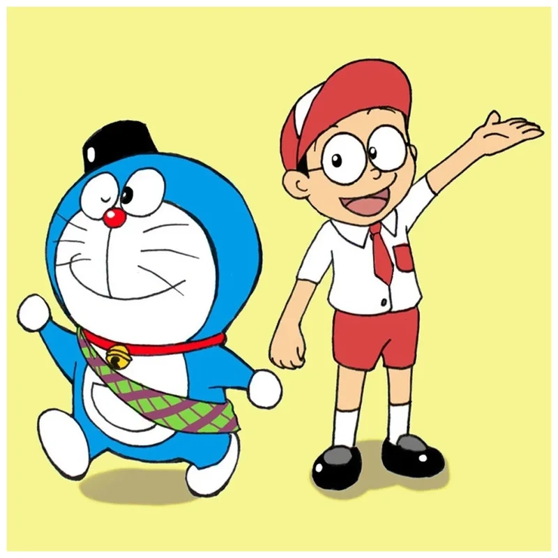 Đổi gió với hình nền cute doraemon, mang lại cảm giác vui tươi.