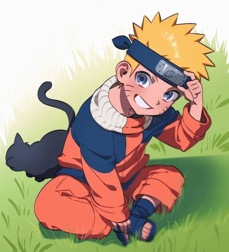 Hình Kakashi chibi mang đến một vẻ dễ thương nhưng cũng đầy ấn tượng.