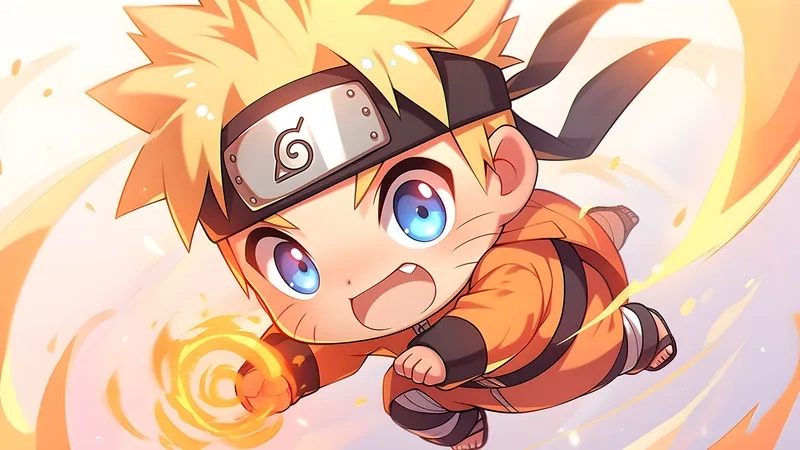 Anh Naruto lục đạo hiền nhân với sự hòa hợp giữa sức mạnh và trí tuệ, hoàn hảo trong từng chi tiết.