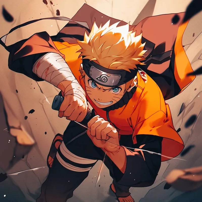 Hình Naruto lục đạo ngầu thể hiện sức mạnh phi thường, không thể ngừng ấn tượng.