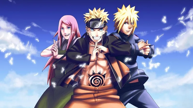 Anime Naruto ngầu thể hiện những pha hành động mạnh mẽ, quyết liệt và đầy hấp dẫn.