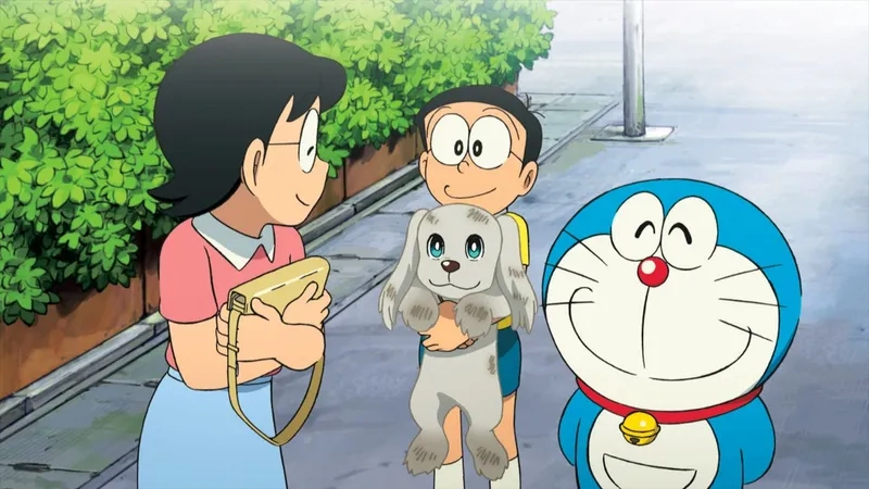 Hình Nobita cute mang đến sự ngọt ngào, dễ thương và đầy sự hài hước.