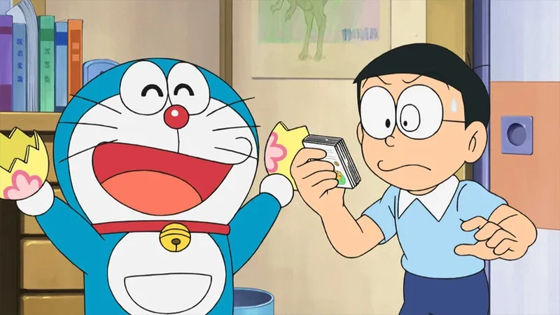 Nobita và Shizuka cute chính là sự kết hợp hoàn hảo giữa sự dễ thương và ngây thơ.