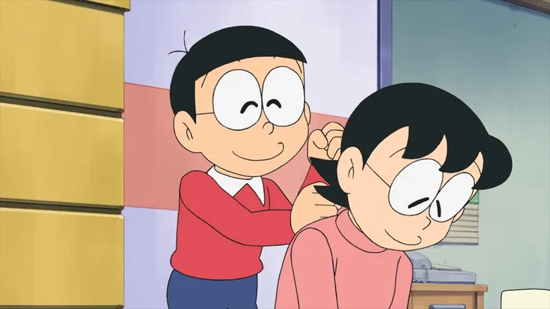 Khám phá hình ảnh Doraemon và Nobita với những biểu cảm dễ thương và thú vị.