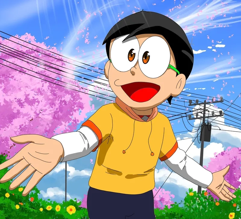 Nobita ngầu anime mang đến cho bạn một góc nhìn khác về nhân vật với phong cách đầy cá tính.