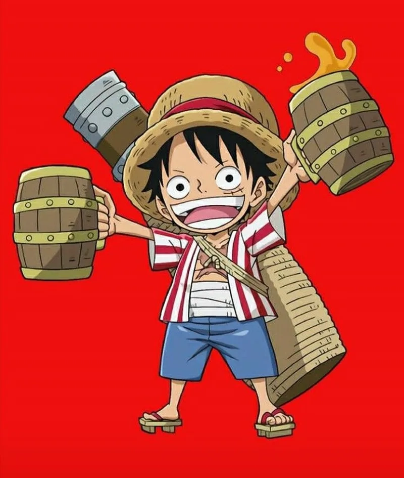 Hình ảnh Luffy Gear 5 Nika mang đến cho bạn sự khám phá mới về sức mạnh vô biên của Luffy trong giai đoạn thức tỉnh.