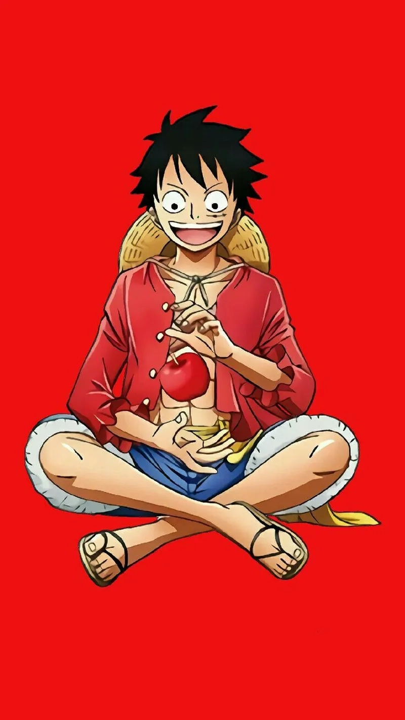 Hình nền Luffy Gear 5 Nika là sự kết hợp giữa sức mạnh và thần thánh, tạo nên một hình nền cực kỳ ấn tượng.