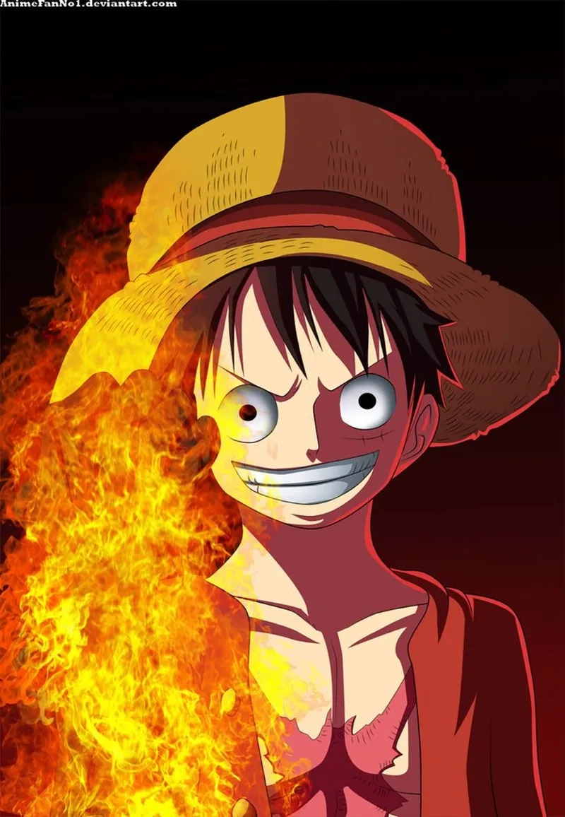 Ảnh đại diện Luffy đẹp mang đến cho bạn một hình ảnh mạnh mẽ và đầy cuốn hút, xứng tầm với nhân vật huyền thoại.