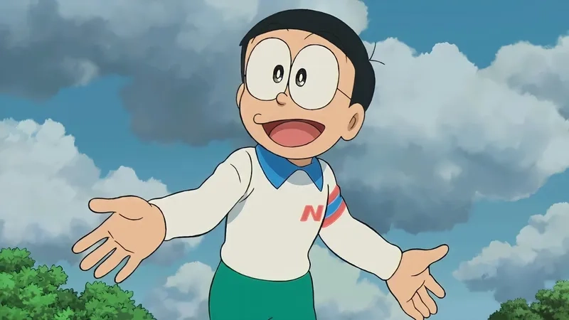 Ảnh Nobita và Xuka giúp bạn cảm nhận rõ nét tình bạn ngọt ngào và dễ thương.