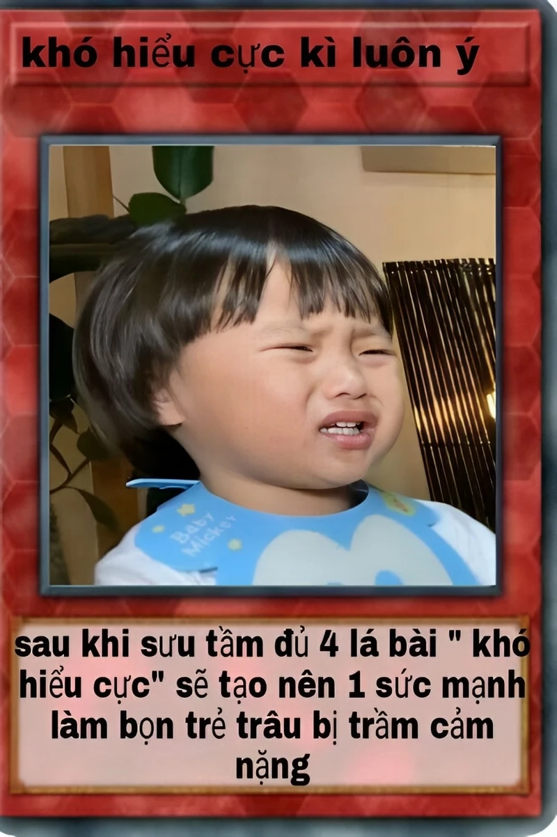 Meme thẻ bài yugioh là sự kết hợp giữa thẻ bài và những khoảnh khắc hài hước.