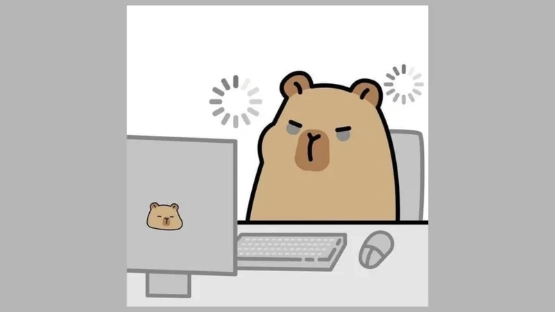 Capybara wallpaper 4k meme mang đến những hình ảnh cực kỳ sắc nét và hài hước.