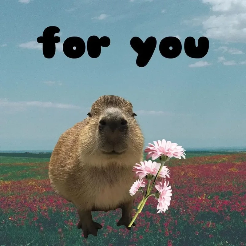 Dễ thương, vui nhộn và thú vị – những capybara meme cute này sẽ khiến bạn thích thú.