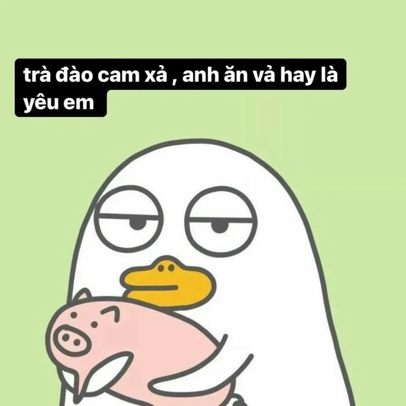 Hình ảnh con vịt meme mang lại niềm vui cho mọi khán giả.